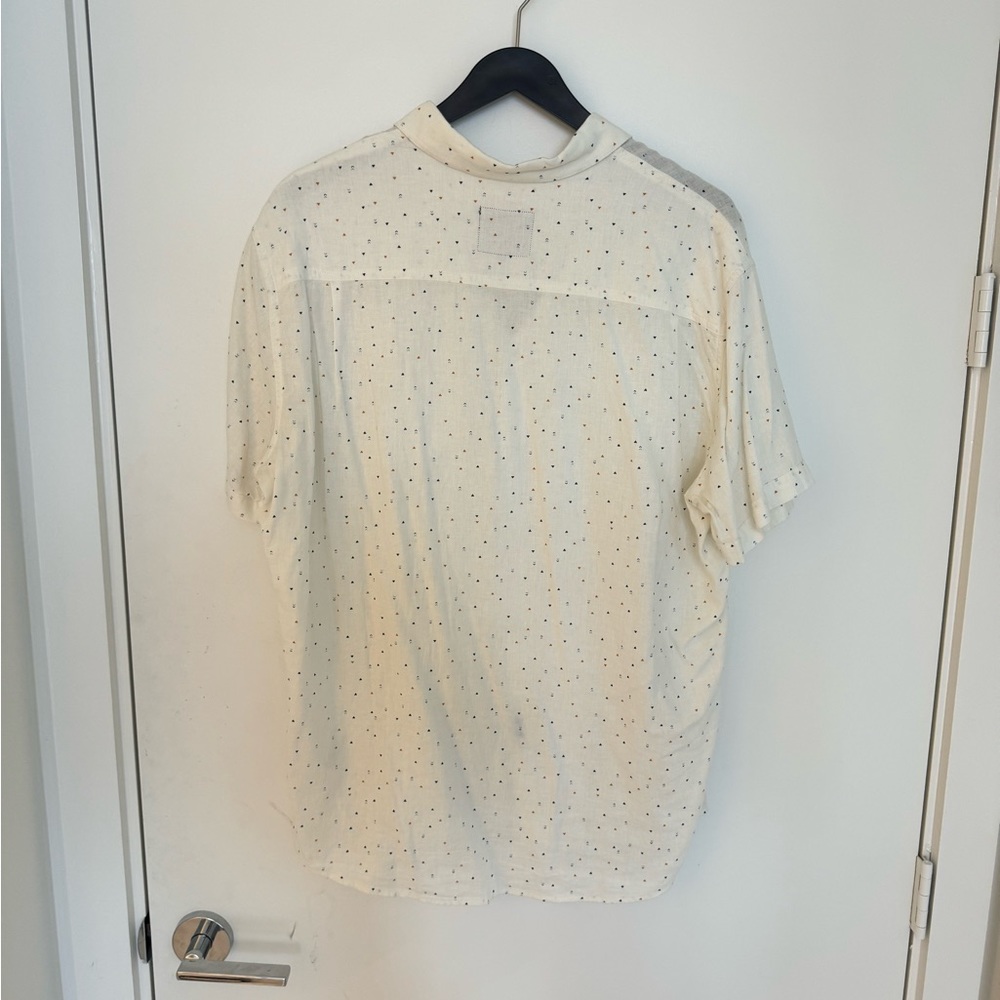 Rails Carson Shirt Button Down Short Sleeve Trian… - image 3